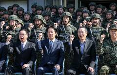 台湾軍、ドローン部隊発足へ　中国の侵攻に備え