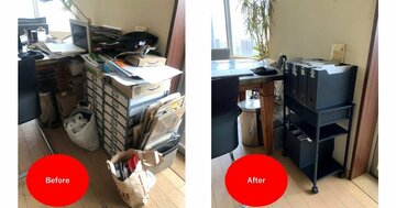 【実例ビフォーアフター】「あの紙どこいった!?」とイライラする家から、「5秒で必要な紙が取り出せる」家へ