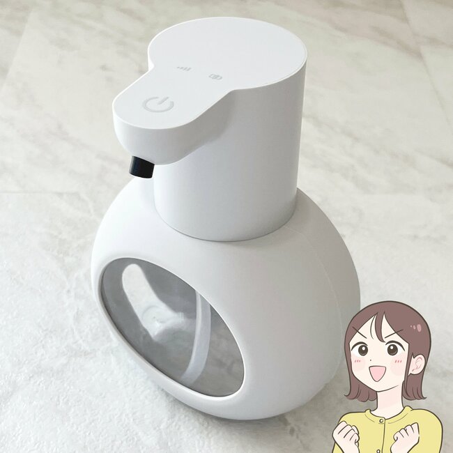 壁掛けもできるなんてすごい！3COINSの「自動で出てくるディスペンサー」プチプラ価格でゲットできて嬉しい！