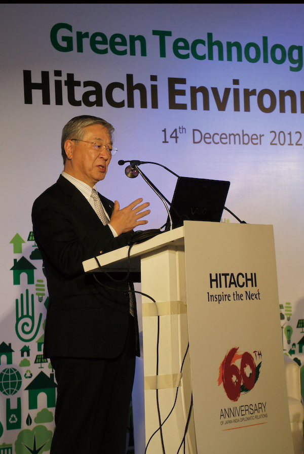 中西宏明・日立製作所会長