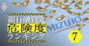 みずほがメインバンクで借金大の企業ランキング、危険度9指標で徹底分析