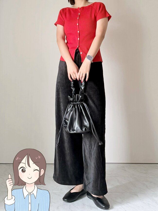 しまむら新作の「1639円ワイドパンツ」がスウェット感覚ではけて楽ちん!秋冬コーデにも大活躍です!《購入レビュー》