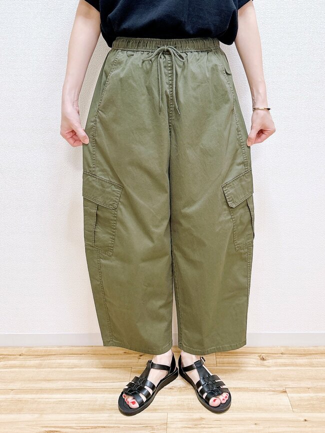 「全色買いました」「完全一目惚れ」GUの“楽ちんワイドパンツ”ポケットたくさんで快適すぎる！「動きやすいし使い勝手も良い」