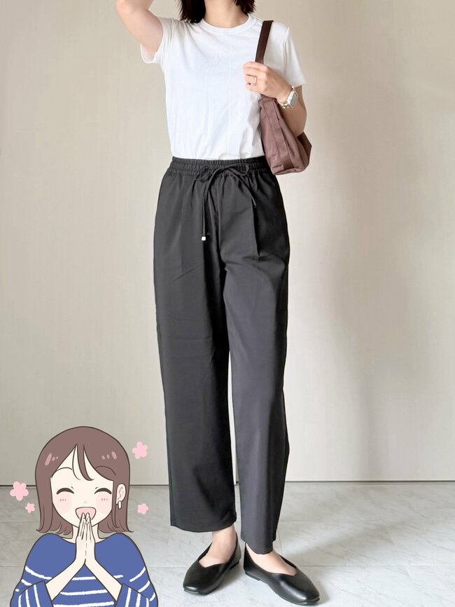 【しまむら】はいた瞬間ひんやり涼しい！1639円の「高見えワイドパンツ」着心地がいい上に、きちんと見えする名品です！《購入レビュー》