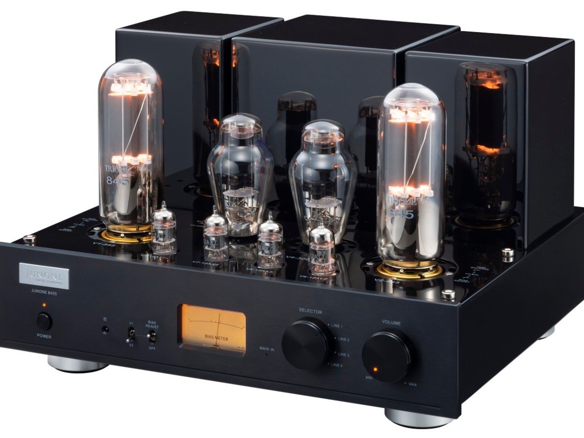 JUNONE、845真空管を搭載するA級シングルのプリメインアンプ | ASCII