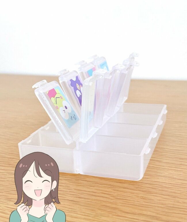 「お薬飲み忘れた…」を防止できる。ダイソー×サンリオの“ポケットたくさんケース”薬が60錠も入って便利!【購入レビュー】