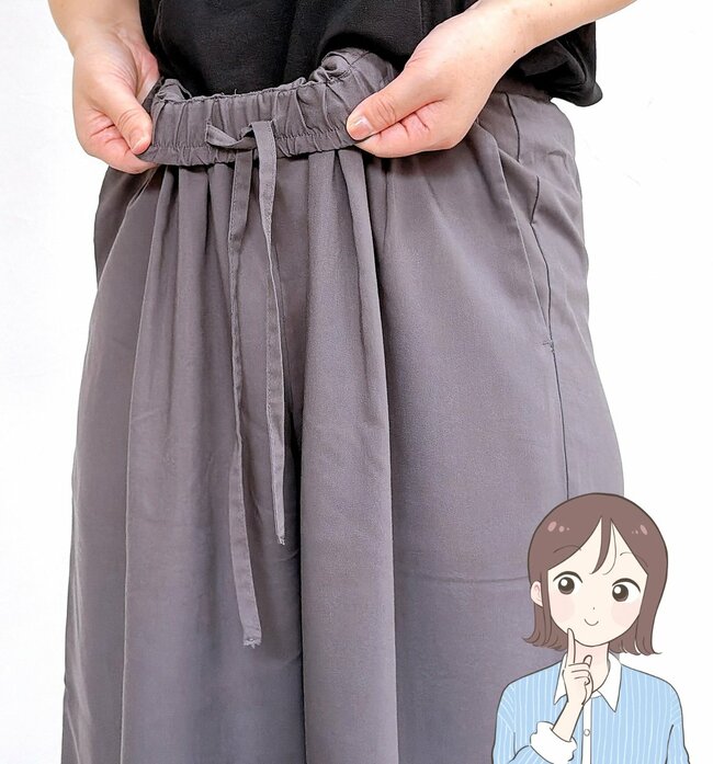 「生地が気持ちいい！」無印良品の“風を通すワイドパンツ”サラッと涼しくて快適！「さらりと着用できて嬉しい」「今から秋、ずっといけそう」《購入レビュー》