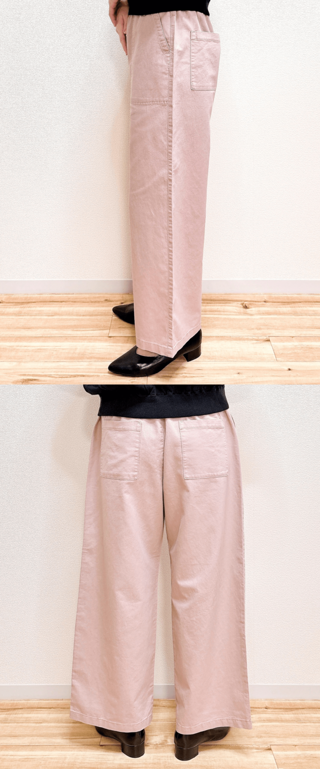 オシャレも体型カバーも両方叶う！しまむらの「美シルエットなワイドパンツ」履き心地良すぎてヘビロテ確定です！