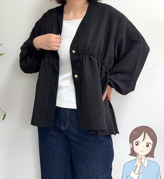 【しまむら】お尻がすっぽり隠せる！1639円の「ふんわりトップス」裾がふわっと広がってカワイイ！《購入レビュー》