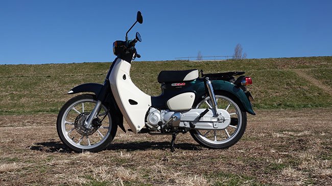 スーパーカブの基本的な構成は70年間変わっていない