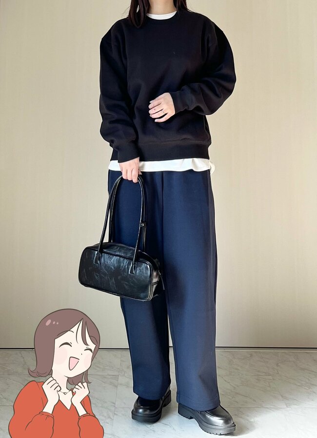 「好きすぎて全色買いました！」ユニクロの“楽ちんワイドパンツ”ダボっとした感じが可愛い！「通勤でも家でも愛用」「シルエットがとてもキレイ」
