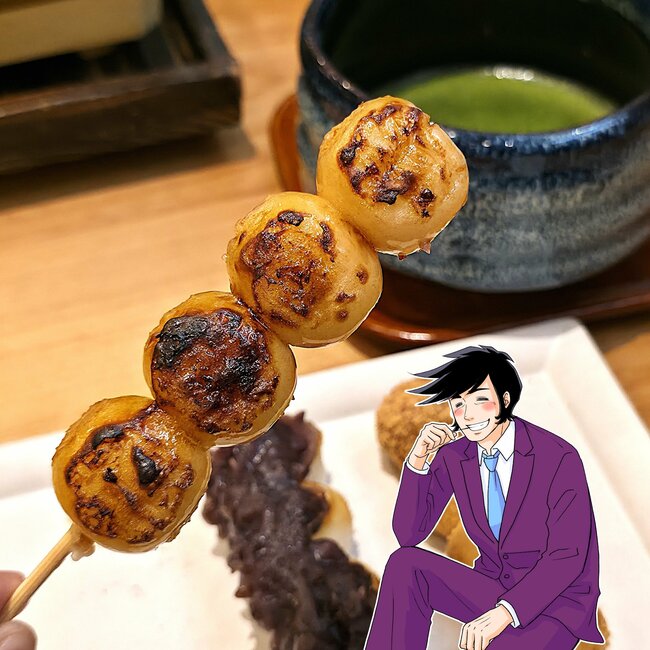 「楽しすぎる大好き」「めちゃおいしくて満足」和風コメダの“だんご三種盛り”がすごい!自分でだんごを焼けて、アツアツの焼きたてが食べられるんです!