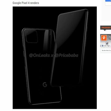 グーグルPixel 4、新型iPhoneと同デザインか