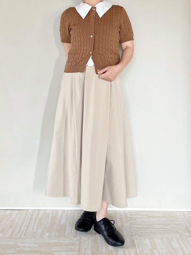 「全色買いました」GUの“レトロかわいいカーディガン”1990円はコスパ良い！「お値段以上」「褒められました」