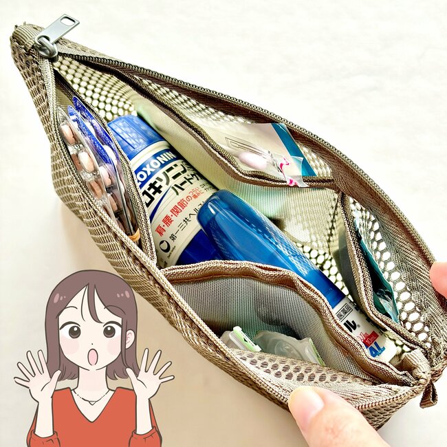 レシートやクーポンが整理しやすい…！無印良品の“お財布がわりになるポーチ”通帳も入って天才すぎる！「鍵や定期入れなどの小物がすっきり」「カードも縦にキチッと入る」《購入レビュー》