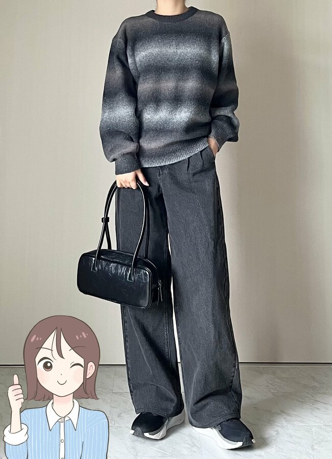 「かわいいと褒められました」GUの“高級感たっぷりバッグ”収納力すごいし、1年中使えてコスパもバッチリ！「50代でも使えます」「持ち歩きたいもの全て入る」