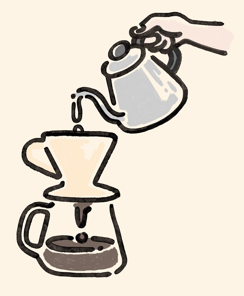 コーヒーのイラスト