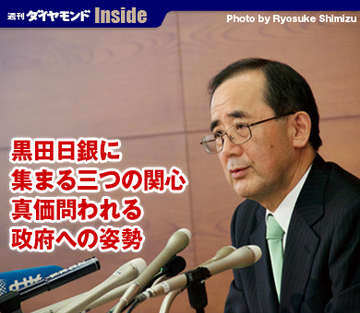 黒田日銀に集まる三つの関心真価問われる政府への姿勢