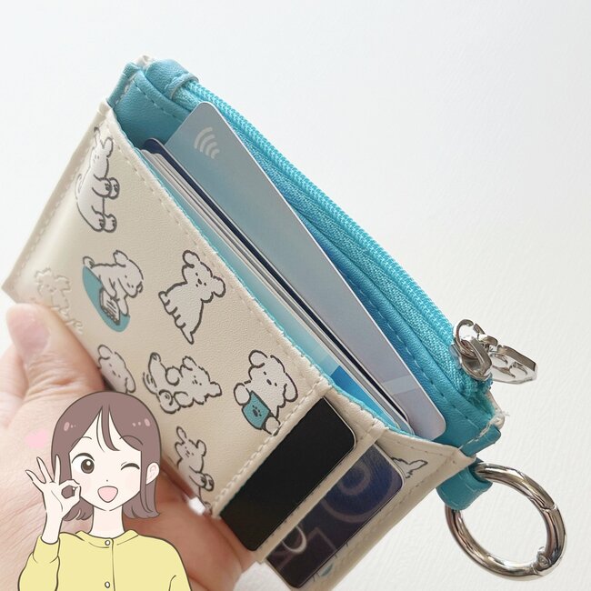 普通の財布に戻れないかも…！アフタヌーンティーの「手ぶらで持てるミニ財布」カードや診察券が12枚も入って便利！