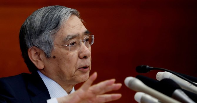 日銀の黒田東彦総裁