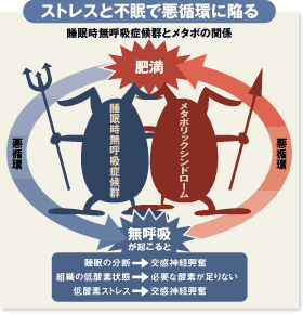 ストレスと不眠で悪循環に陥る
