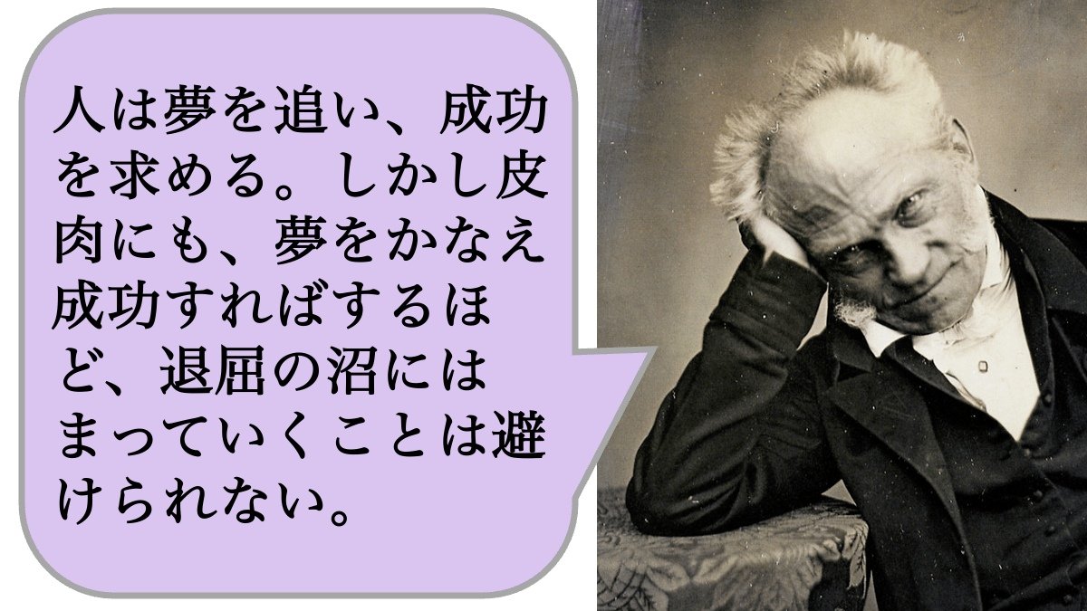人は夢を追い、成功を求める