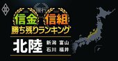 【新潟・富山・石川・福井】39信金信組「勝ち残り」ランキング！全国最下位に沈んだ信金とは