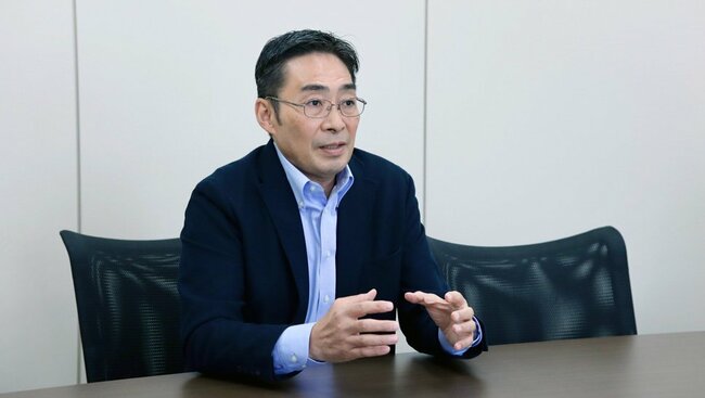 東洋エンジニアリング CDO デジタル統合本部長 川内陽志生さん Photo by M.S.