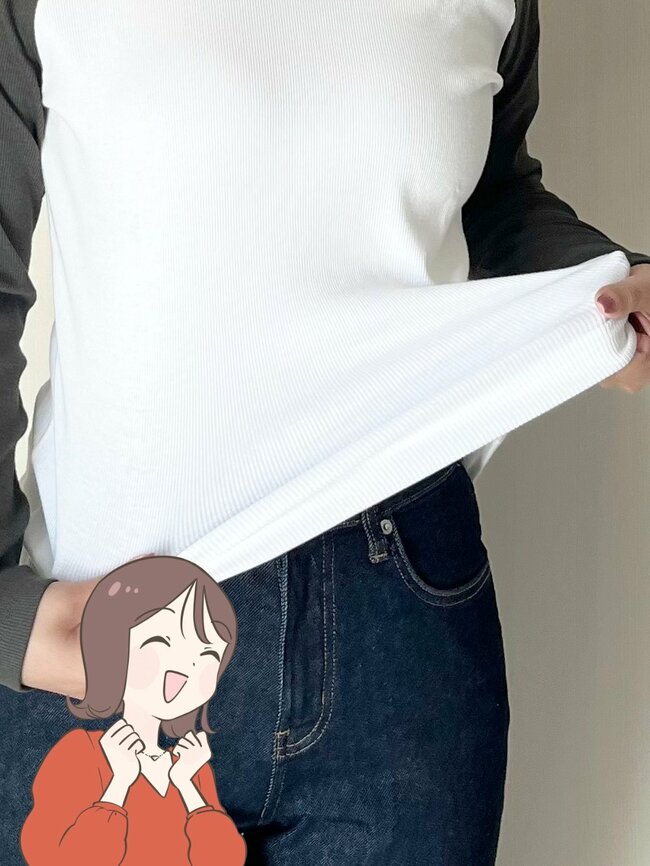 「全色欲しくなる」「何回も購入しています」ユニクロの“1290円トップス”ロングシーズン着回せてコスパいい！「夫にスタイルが良く見えると言われました」
