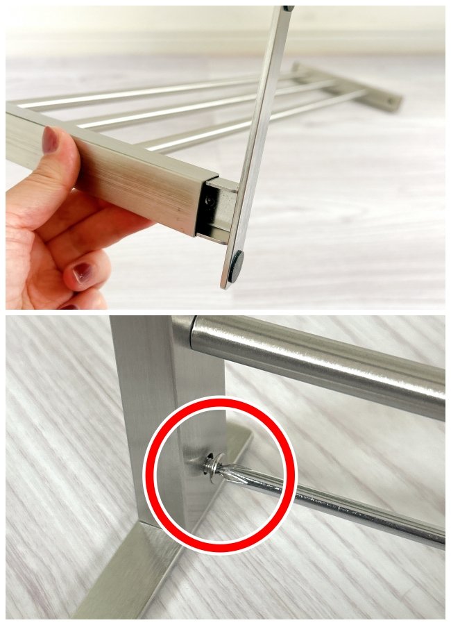 シンクの奥に置けちゃった!ニトリの「浮かせるキッチン収納」が画期的すぎる…!水筒やまな板もスッキリ片付きます!