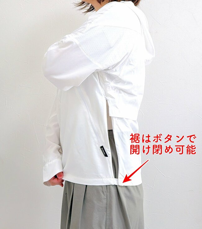 「着てた方が涼しい」「上半身だけ木陰にいるよう」ワークマンの“暑さ対策パーカー”涼しくなる工夫がいっぱいで感動！「驚くほど軽い」