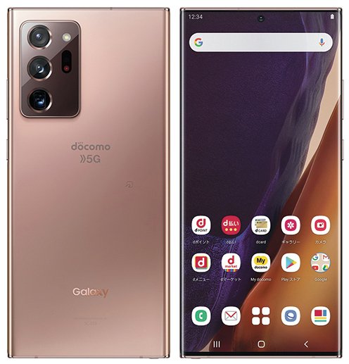 ドコモの5Gスマホ「Galaxy Note20 Ultra 5G」がミリ波＆サブ6CAの