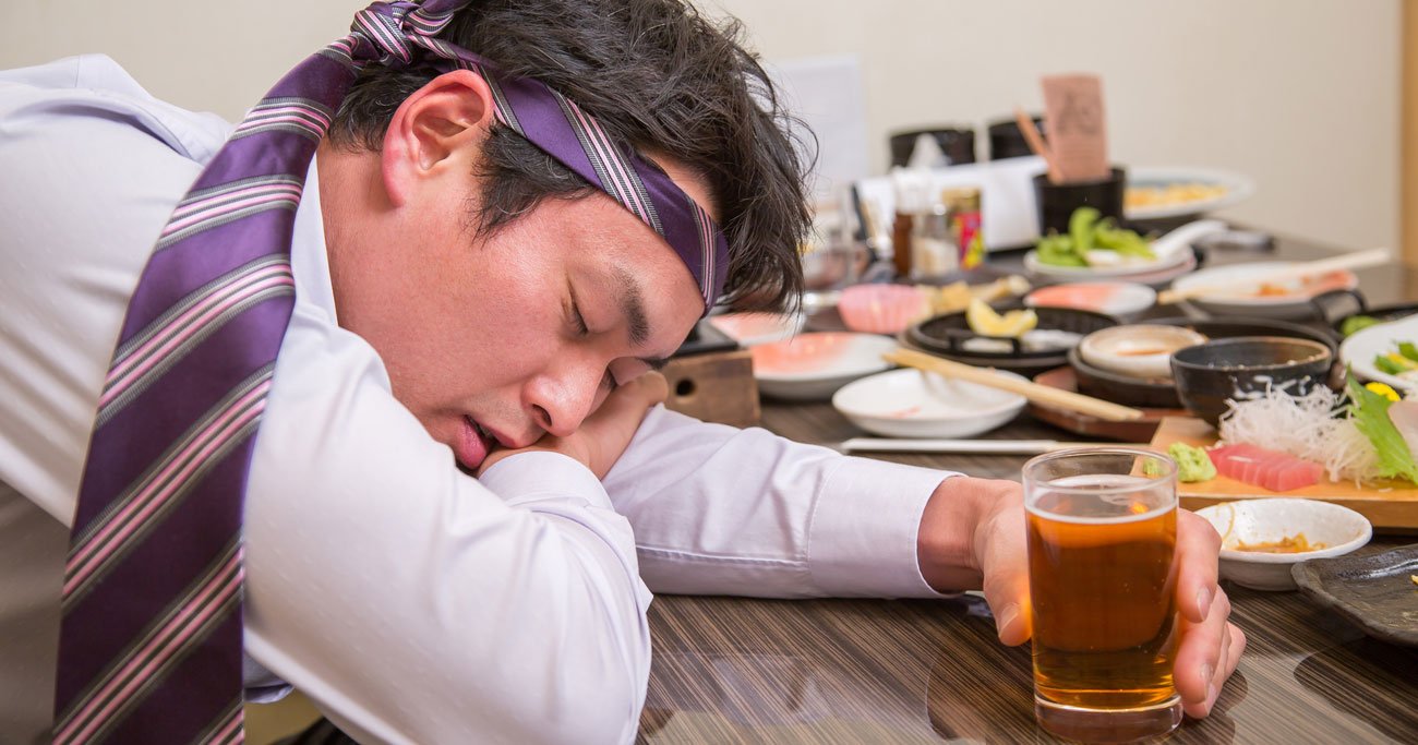泥酔した社員