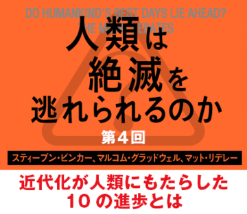 近代化が人類にもたらした10の進歩とは