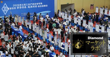 中国版「就職氷河期世代」の膨張、突出する若年層の高失業率が成長停滞長期化の大きなリスクに