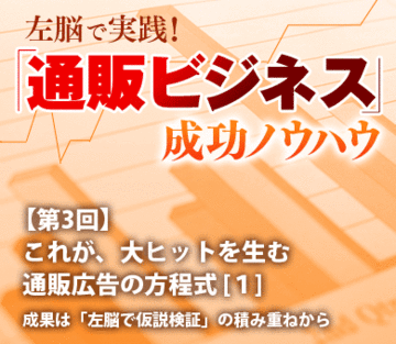 これが、大ヒットを生む通販広告の方程式[1]