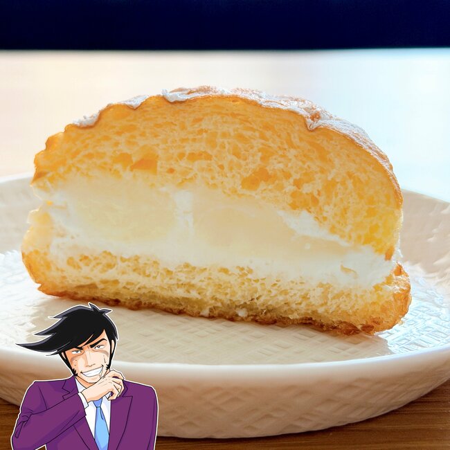 【不二家】「見た目からもう美味しい」厚みたっぷりの“生ドーナツ”ふわふわで幸せすぎた！「クリームたっぷり」「めちゃくちゃ美味しかった」《実食レビュー》