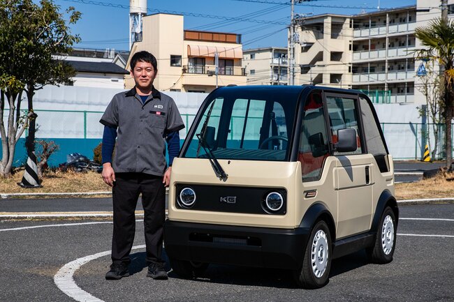 「か、かわいい…」クルマなのに維持費は原チャリ、「110万円の超小型EV」が日本にちょうどいいワケ