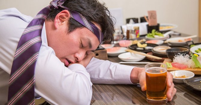 泥酔した社員