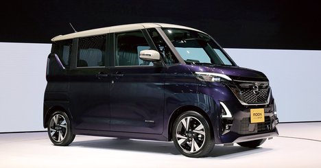 新型日産ルークス、「のっぽ」がウリの快適＆便利なスペースワゴン