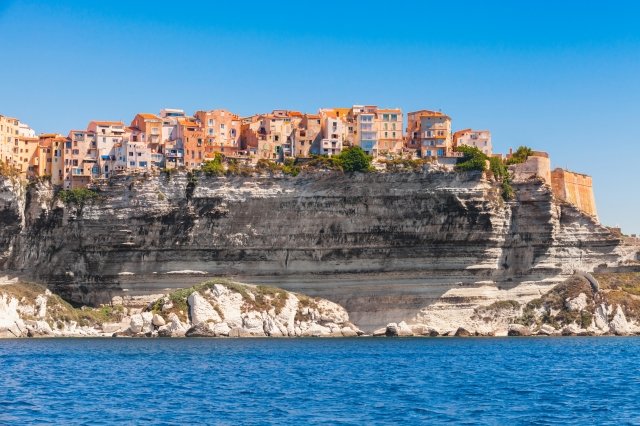 フランス,コルシカ島,ボニファシオの城塞都市