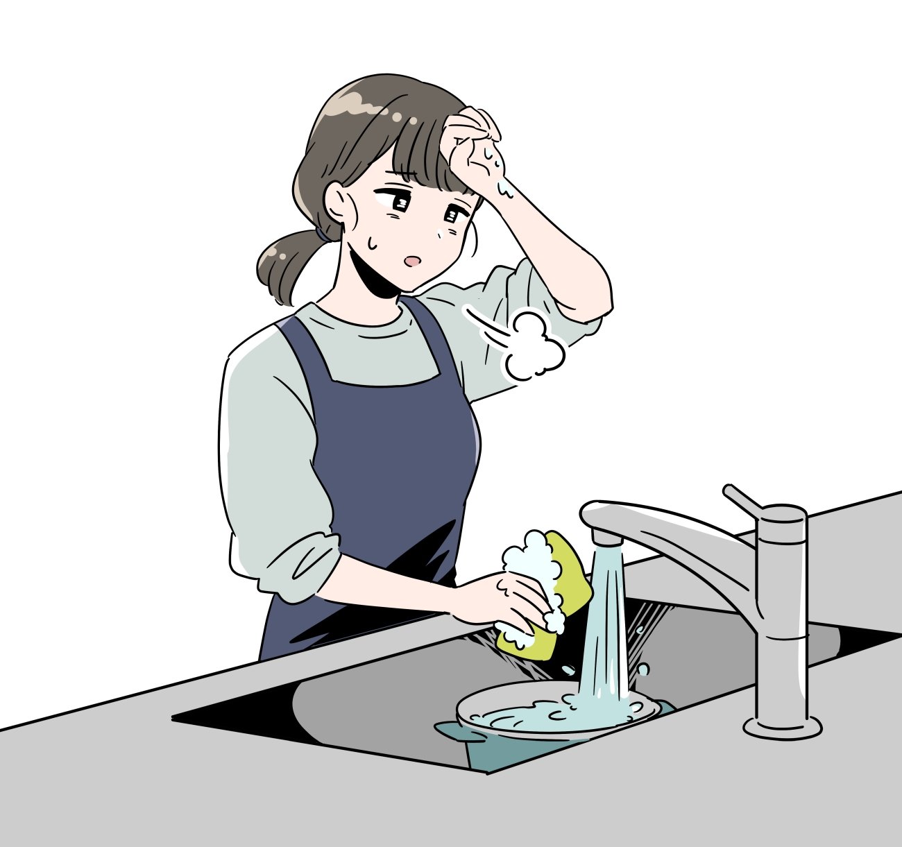 「食器洗いをするお母さん」が必要としているものとは?