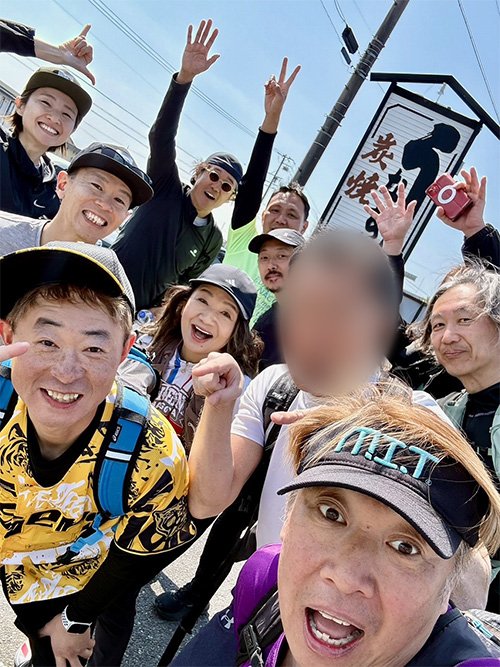 一番長いDay2。四日市から松坂まで約47キロ。昼食でビールを飲んでしまったので、根性なしの私はここで離脱