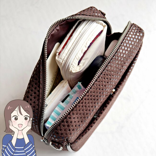 「こんなバッグを探してました！」ニコアンドの“お財布がいらないバッグ”荷物を減らせて快適すぎる！「使いやすさ満点です」「色違いも欲しくなってきました」