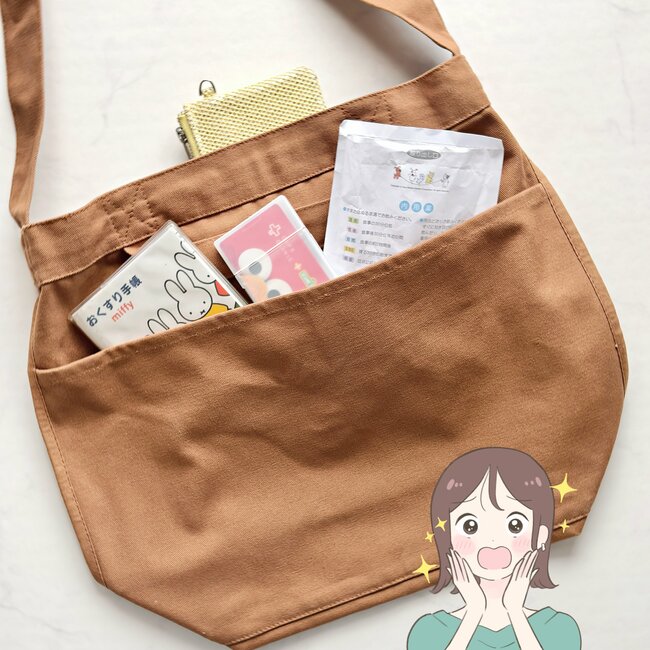 「衝動買いしました」無印良品の“肩らくバッグ”大容量で天才すぎる！「肩に食い込まない」「かわいいので大満足」《購入レビュー》
