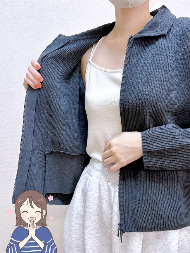 サッと羽織るだけで大人かわいい！無印良品の「ふんわりカーディガン」便利すぎて手放せない！《購入レビュー》