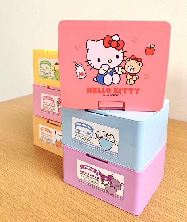 お薬が240錠も入った…!セリア×サンリオの“小物ケース”かわいすぎて全種類コンプリートしちゃった!《購入レビュー》