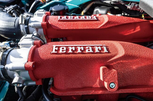 フェラーリ・アマルフィエンジン