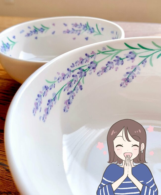まとめ買いして大正解でした！セリアで見つけた「レトロかわいい食器」おばあちゃん家みたいで癒される！《購入レビュー》