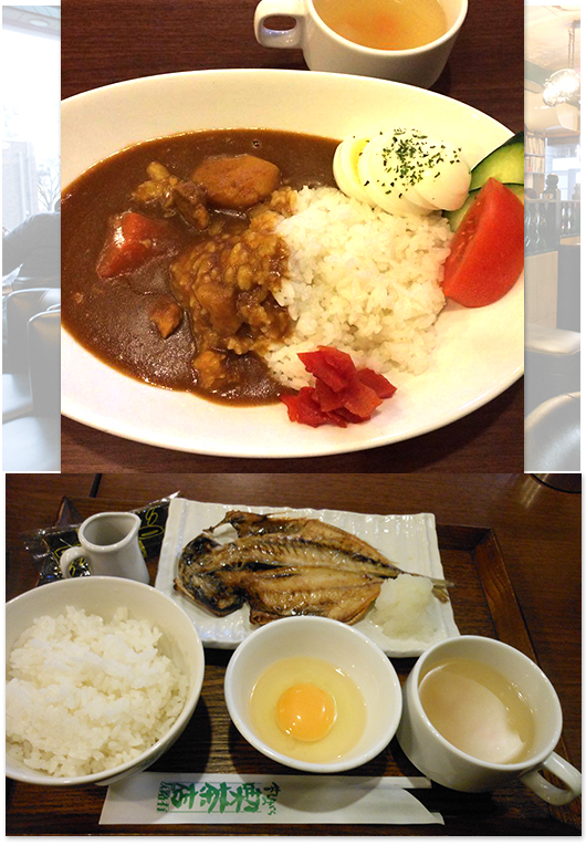 赤羽の喫茶店は、カレーや焼き魚定食を、<br />モーニングセットで楽しめる